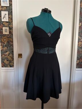 NOAM Hanoch - Lace-Accent Spaghetti Strap Dress - Size 2